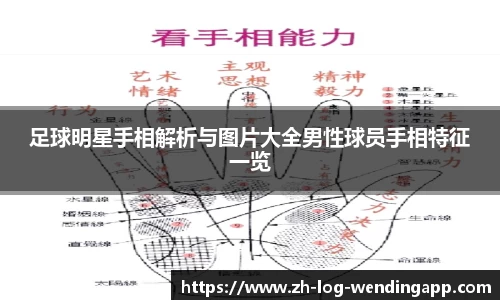 足球明星手相解析与图片大全男性球员手相特征一览